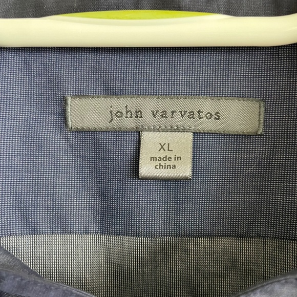John Varvatos Dual-Collar Men’s Dress Shirt / X-Large - Picture 8 of 10